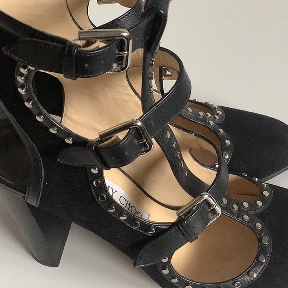 Stunning black Jimmy Choo heels. - Picture 9 of 9
